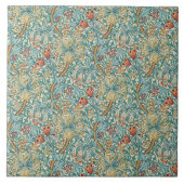William Morris "Golden Lily" 3 Fliese (Vorderseite)