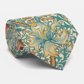 William Morris "Golden Lily" 3 Krawatte (Gerollt)
