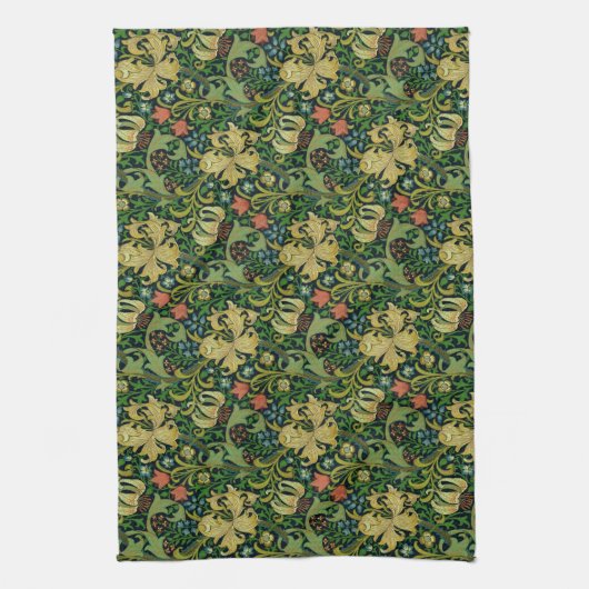 William Morris "Golden Lily" 4 Geschirrtuch (Vertikal)