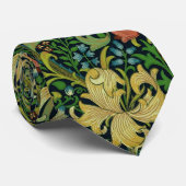 William Morris "Golden Lily" 4 Krawatte (Gerollt)