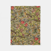 William Morris Golden Lily Antique Fleecedecke (Vorderseite)