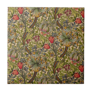 William Morris Golden Lily Antique Fliese