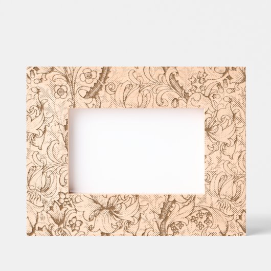 William Morris Golden Lily Antique Geätzte Rahmen (Vorderseite)