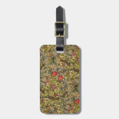 William Morris Golden Lily Antique Gepäckanhänger (Vorderseite vertikal)