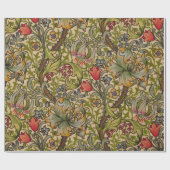 William Morris Golden Lily Antique Geschenkpapier (Flach)