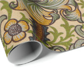 William Morris Golden Lily Antique Geschenkpapier (Rolleneckpunkt)