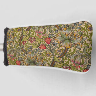 William Morris Golden Lily Antique Golf Headcover