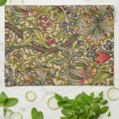 William Morris Golden Lily Antique Küchentuch (Gefaltet)