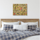 William Morris Golden Lily Antique Leinwanddruck (Insitu (Schlafzimmer))