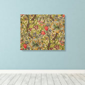 William Morris Golden Lily Antique Leinwanddruck (Insitu (Holzboden))