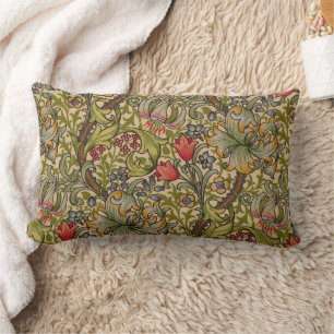 William Morris Golden Lily Antique Lendenkissen