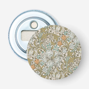 William Morris Golden Lily Blau Gold Klassiker Flaschenöffner