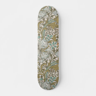 William Morris Golden Lily Blau Gold Klassiker Skateboard