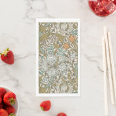 William Morris Golden Lily Blue Gold Classic Serviette (Beispiel)