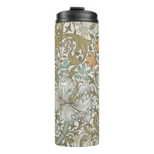 William Morris Golden Lily Blue Gold Classic Thermosbecher
