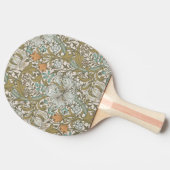 William Morris Golden Lily Blue Gold Classic Tischtennis Schläger (Seitenansicht)