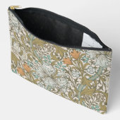 William Morris Golden Lily Blue Gold Classic Zubehörtasche (Offen)