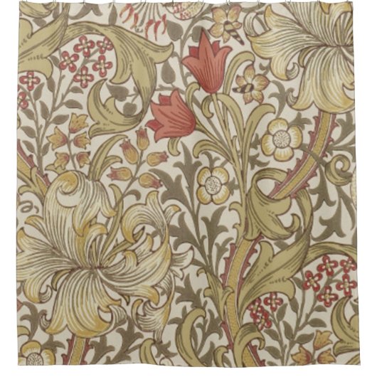 William Morris Golden Lily Duschvorhang (Vorderseite)