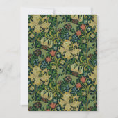 William Morris Golden Lily Einladung (Vorderseite)