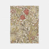 William Morris Golden Lily Fleecedecke (Vorderseite)