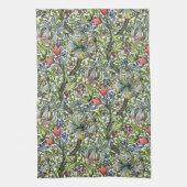 William Morris Golden Lily Floral Chintz Pattern Geschirrtuch (Vertikal)