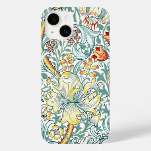 William Morris Golden Lily Floral Pattern Case-Mate iPhone 14 Hülle
