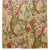 William Morris Golden Lily Floral Pattern Duschvorhang (Vorderseite)