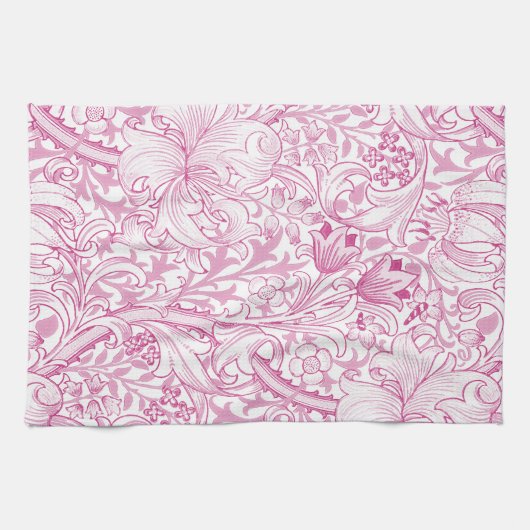 William Morris Golden Lily Floral Pattern Geschirrtuch (Horizontal)