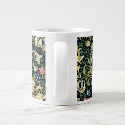 William Morris Golden Lily Floral Pattern Jumbo-Tasse (Rückseite)