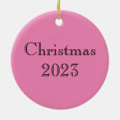 William Morris Golden Lily Floral Pattern Keramik Ornament (Hinten)