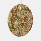 William Morris Golden Lily Floral Pattern Keramik Ornament (Rechts)