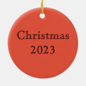 William Morris Golden Lily Floral Pattern Keramik Ornament (Hinten)