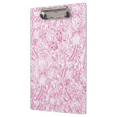 William Morris Golden Lily Floral Pattern Klemmbrett (Links)