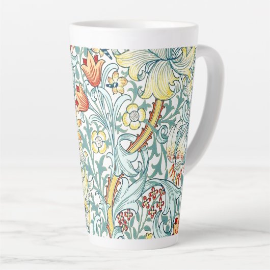 William Morris Golden Lily Floral Pattern Milchtasse (Rechte Ecke)