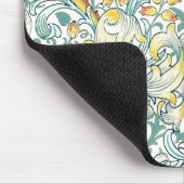 William Morris Golden Lily Floral Pattern Mousepad (Ecke)