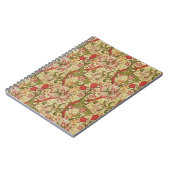 William Morris Golden Lily Floral Pattern Notizblock (Linke Seite)
