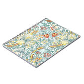 William Morris Golden Lily Floral Pattern Notizblock (Linke Seite)