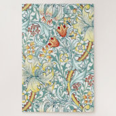 William Morris Golden Lily Floral Pattern Puzzle (Vertikal)