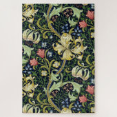 William Morris Golden Lily Floral Pattern Puzzle (Vertikal)