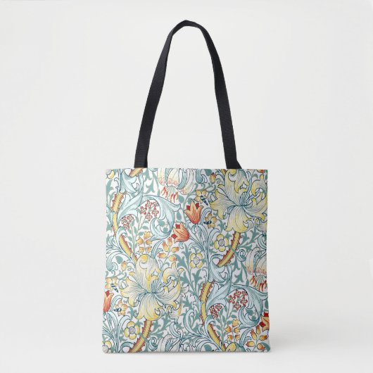 William Morris Golden Lily Floral Pattern Tasche (Vorderseite)
