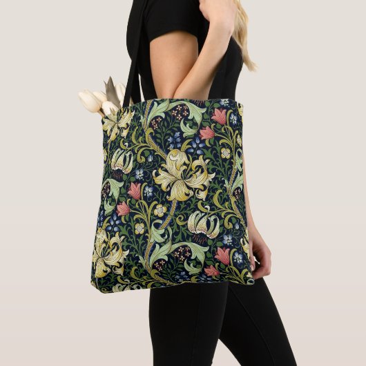 William Morris Golden Lily Floral Pattern Tasche (Von Nahem)
