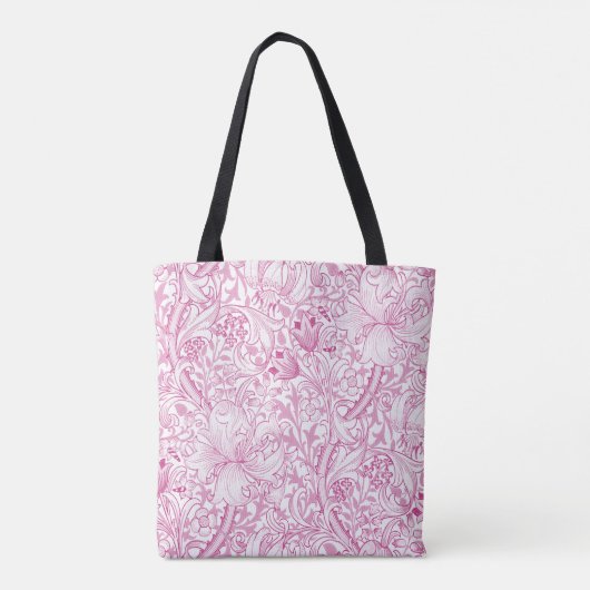 William Morris Golden Lily Floral Pattern Tasche (Rückseite)