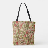 William Morris Golden Lily Floral Pattern Tasche (Rückseite)