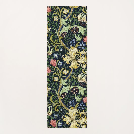 William Morris Golden Lily Floral Pattern Yogamatte (Vorderseite)