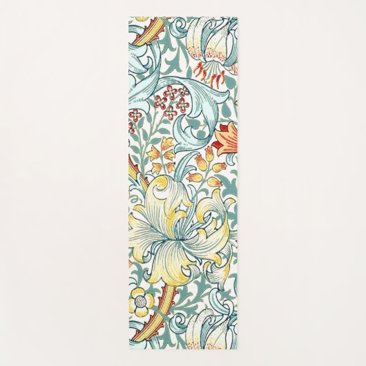 William Morris Golden Lily Floral Pattern Yogamatte (Vorderseite)