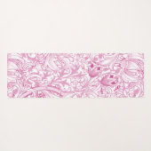 William Morris Golden Lily Floral Pattern Yogamatte (Rückseite (Horizontal))