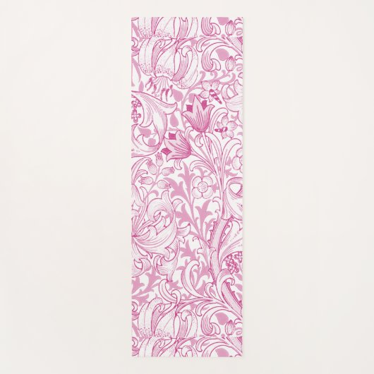 William Morris Golden Lily Floral Pattern Yogamatte (Vorderseite)