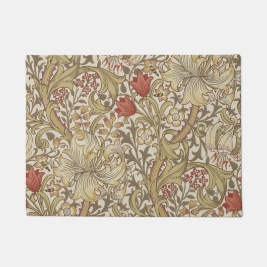 William Morris Golden Lily Fußmatte (Vorderseite)