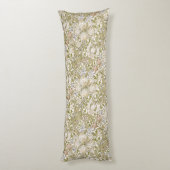 William Morris Golden Lily Garden Flower Classic Seitenschläferkissen (Rückseite (Vertikal))