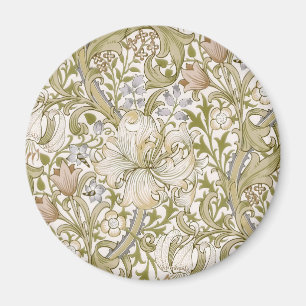 William Morris Golden Lily Garten Blumen Klassiker Magnet